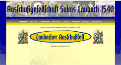 Desktop Screenshot of laubacher-ausschussfest.de